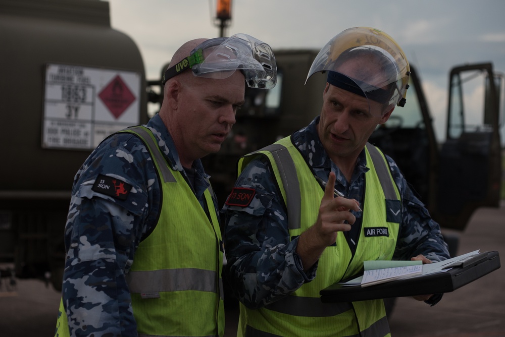 U.S., Australian teams conduct bomber ops, air support training during Enhanced Air Cooperation exercise at RAAF Darwin