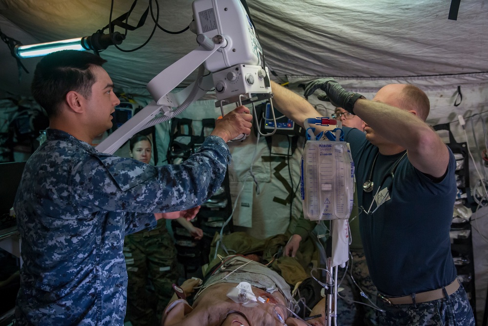 2nd Medical Battalion conducts field exercise