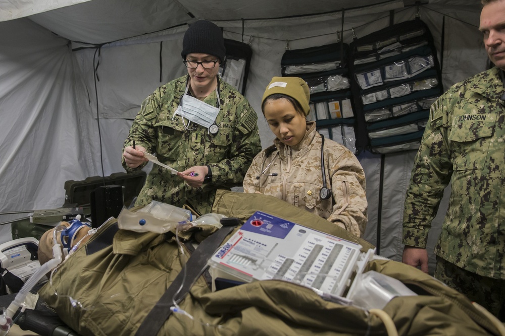 2nd Medical Battalion conducts field exercise