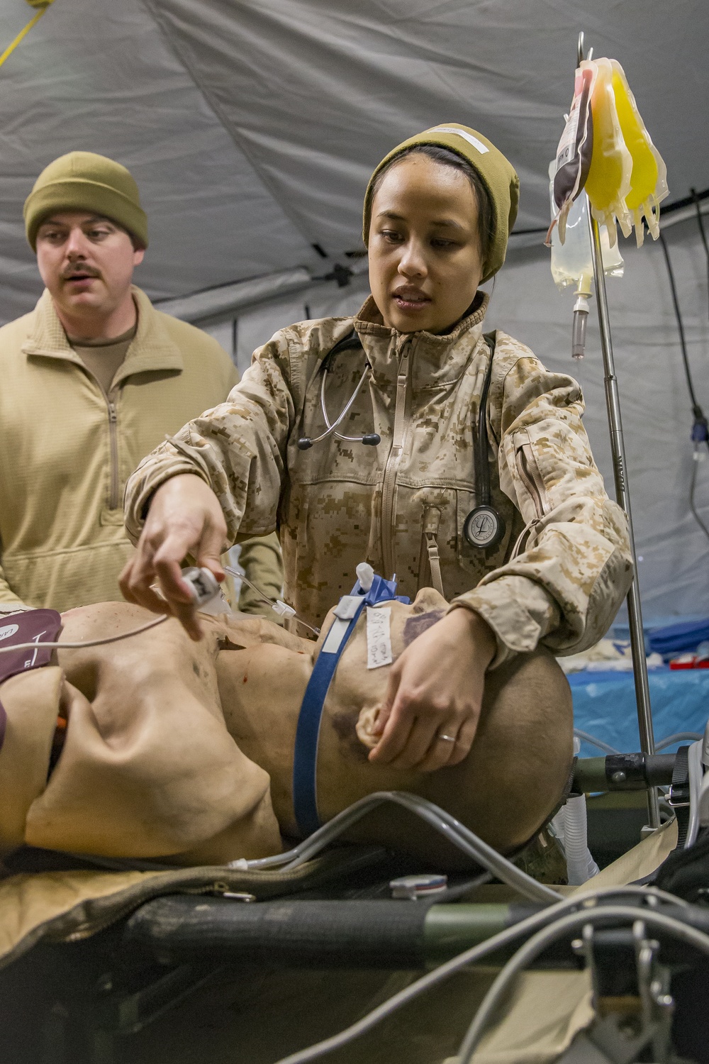 2nd Medical Battalion conducts field exercise