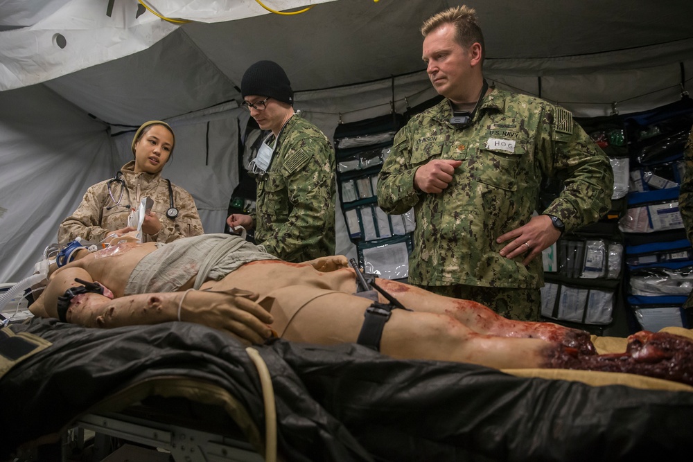 2nd Medical Battalion conducts field exercise