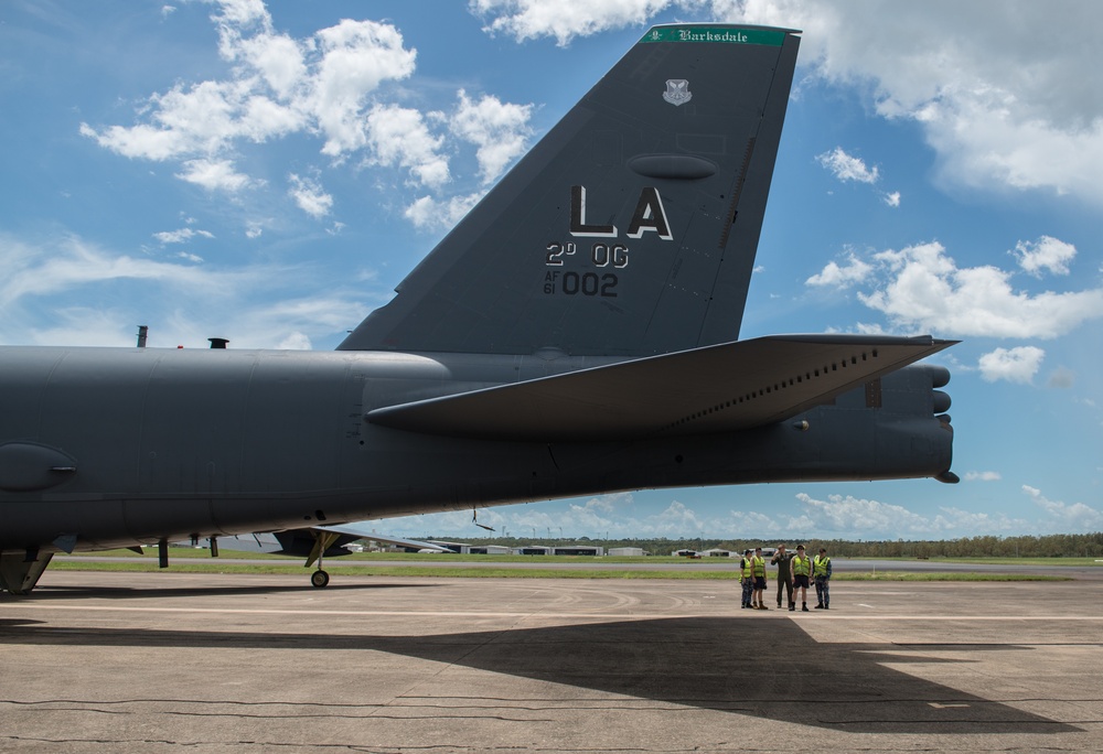 U.S., Australian teams conduct bomber ops, air support training during Enhanced Air Cooperation exercise at RAAF Darwin