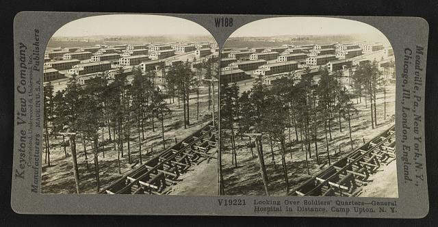 77th Division leaves Camp Upton in April 1918 for World War I fighting
