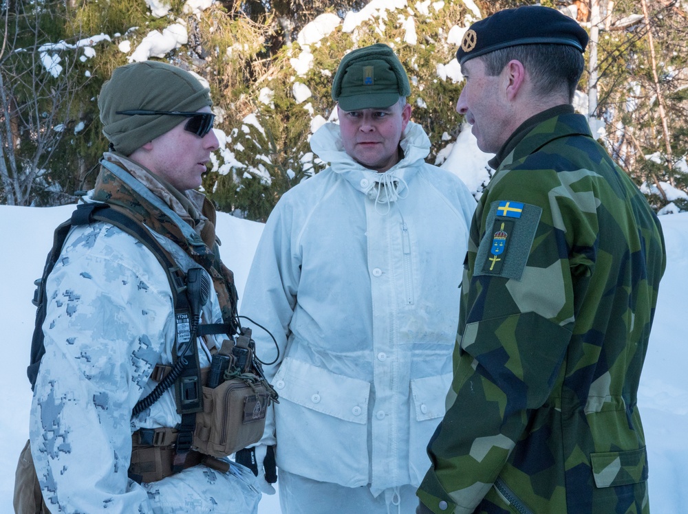 DVIDS - Images - Swedish Supreme Commander meets Marine Rotational ...