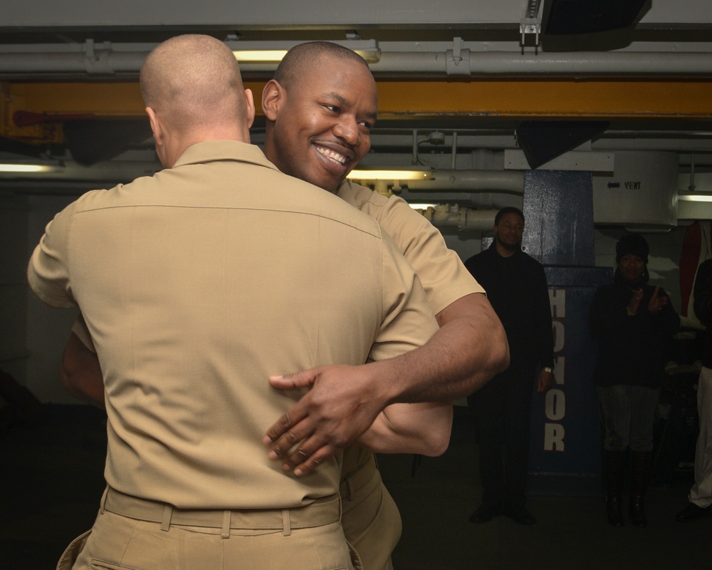 Nimitz Sailor Promotes to LT