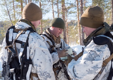 Marines participate in Exercise Winter Sun 18