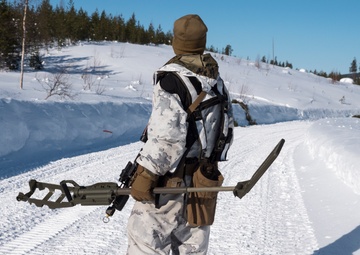Marines participate in Exercise Winter Sun 18