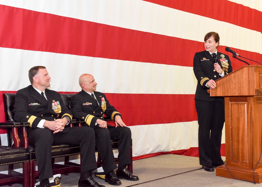 Navy Expeditionary Intelligence Command  Holds Change of Command Ceremony