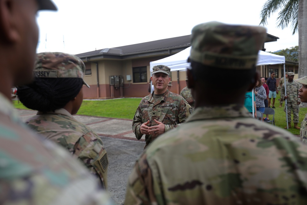 Postal Platoon Deploys, Builds Morale in CENTCOM