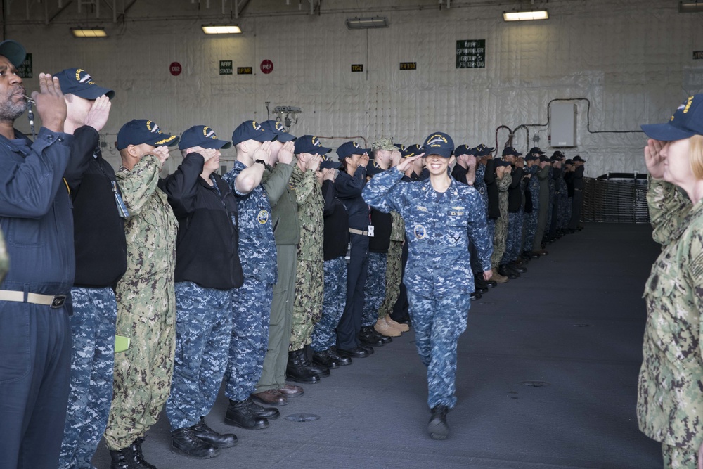 LCDR Cerezo Departing