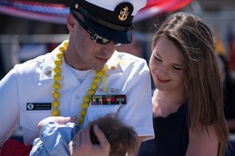 USS Bremerton Returns to Pearl Harbor for Final Time