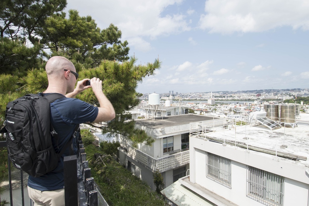 USS Bonhomme Richard Sailors visit Hacksaw Ridge and former Japanese Naval Underground Headquarters