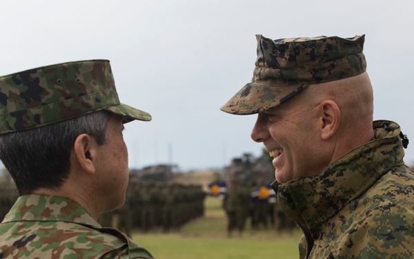 Commander MARFORPAC attends Japan's newest amphib unit inauguration