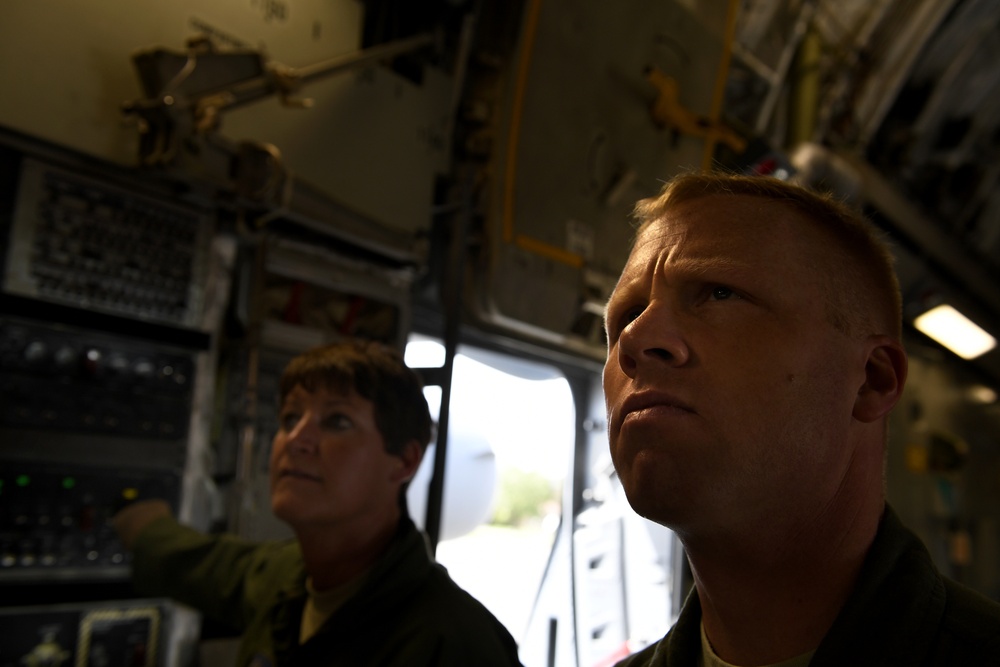 C-17 Globemaster III Starts It's Journey to Charlotte