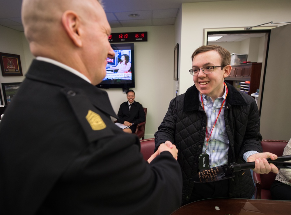 SEAC Hosts Cooper Smith Pentagon Visit