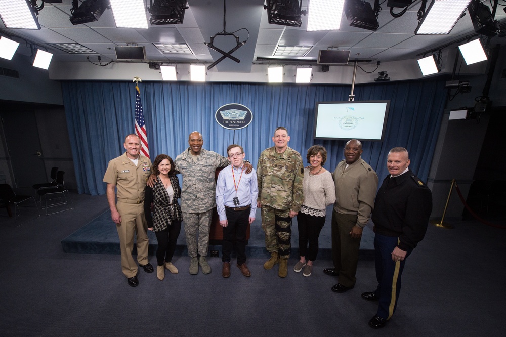 SEAC Hosts Cooper Smith Pentagon Visit