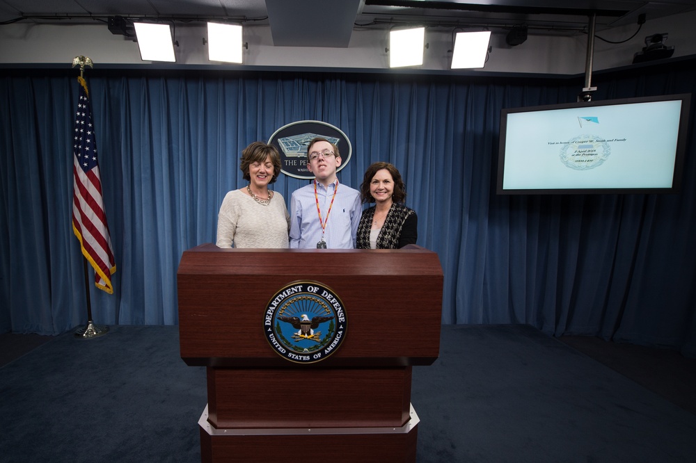 SEAC Hosts Cooper Smith Pentagon Visit