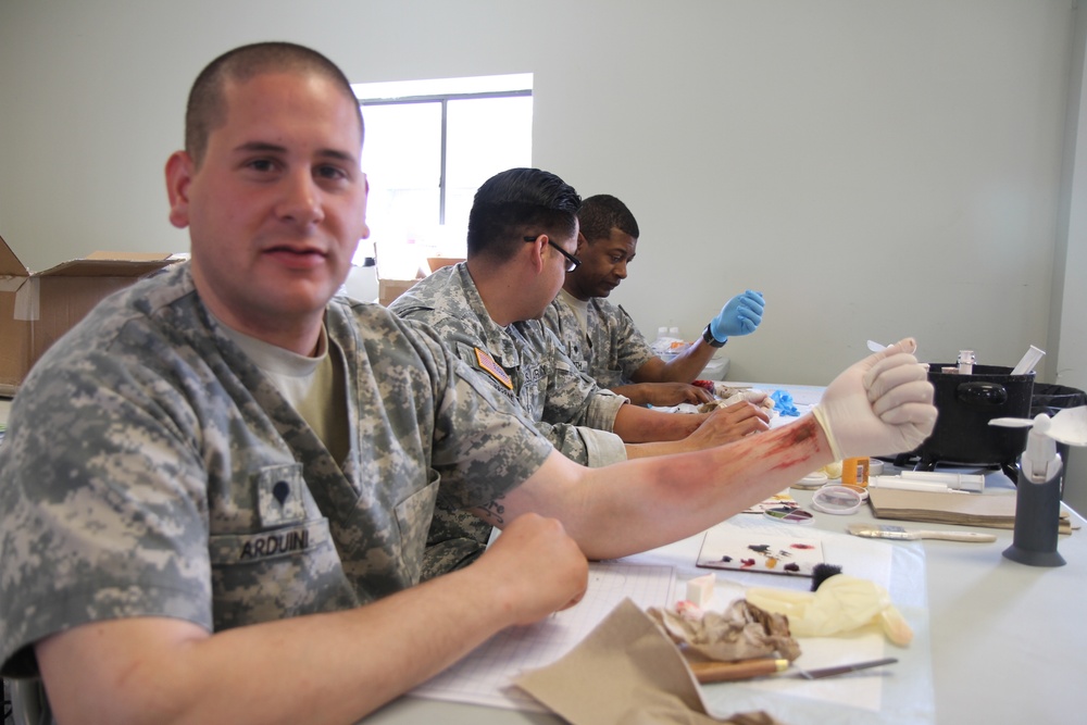 U.S. Army Reserve Soldiers add a touch of realism to training