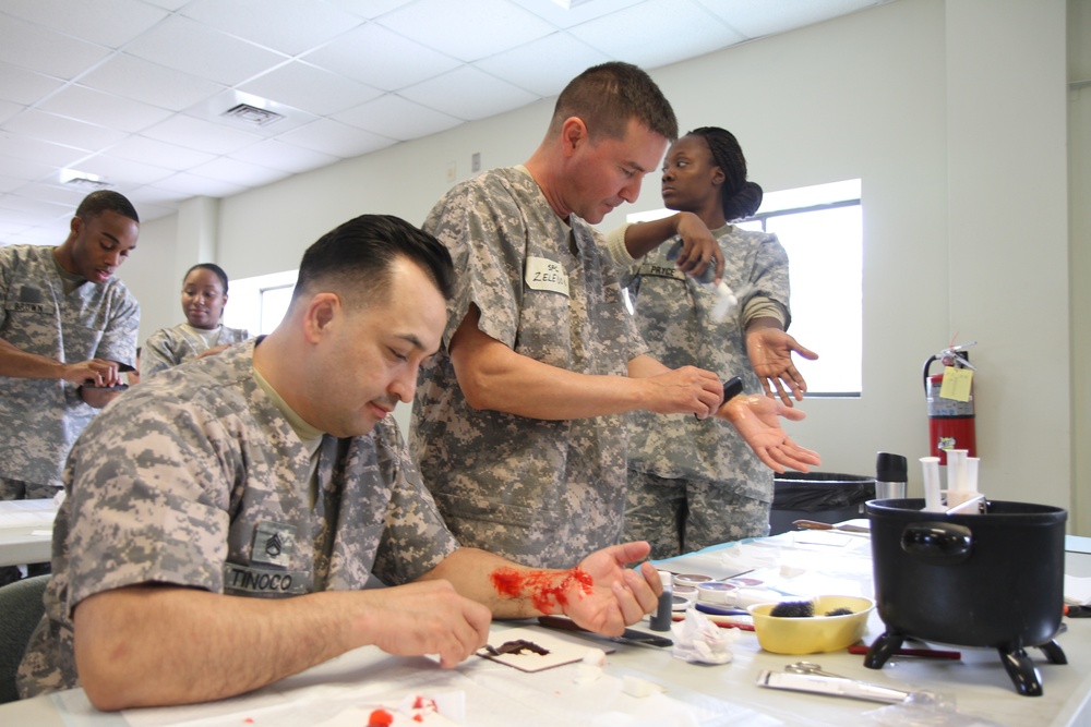 U.S. Army Reserve Soldiers add a touch of realism to training