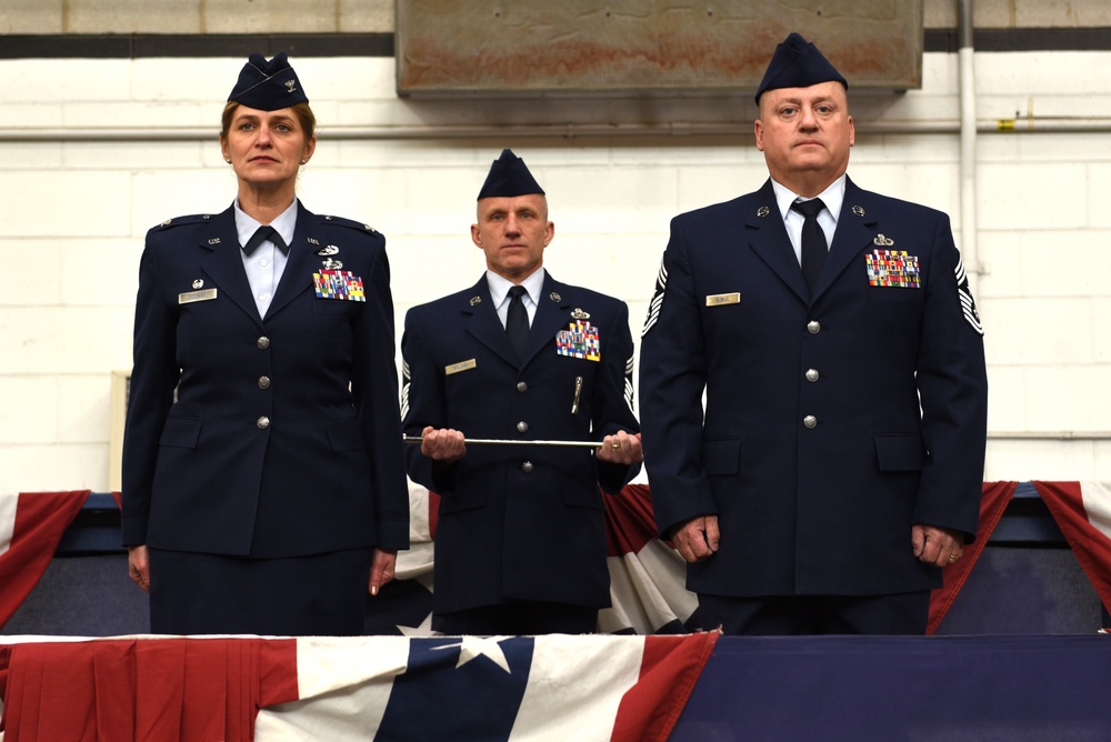 102nd Intelligence Wing welcomes new command chief