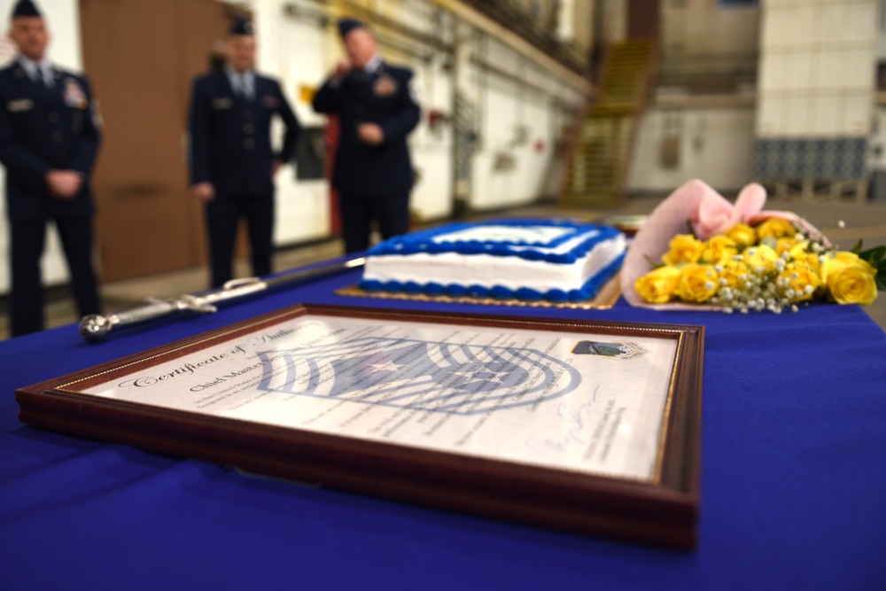 102nd Intelligence Wing welcomes new command chief