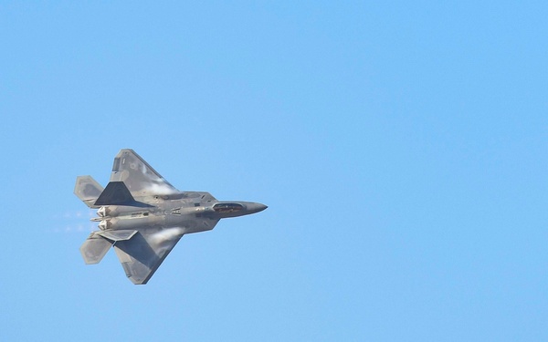 F-22 Raptor Demo attends 2018 FIDAE