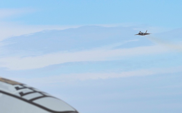 F-22 Raptor Demo attends 2018 FIDAE