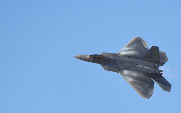 F-22 Raptor Demo attends 2018 FIDAE