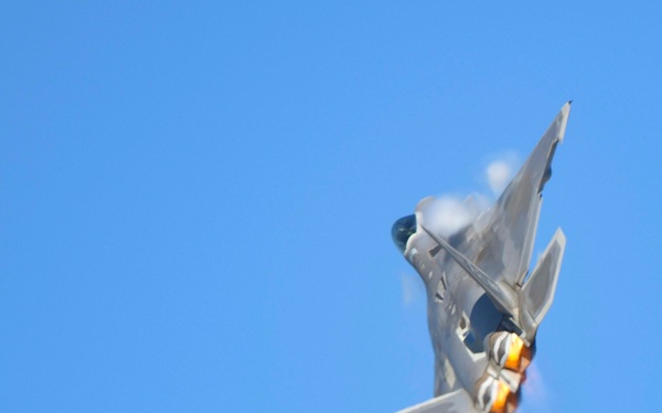F-22 Raptor Demo attends 2018 FIDAE