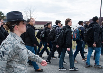 Military Training Instructor Drills 105th Student Flight
