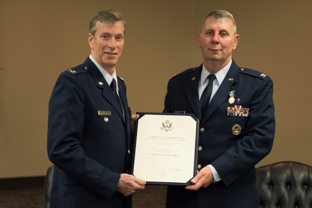 Col. Smith Retires from the Arkansas Air National Guard