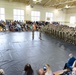 Bravo Company, 151st Expeditionary Signal Battalion deployment ceremony 