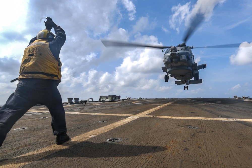 USS Halsey deployment