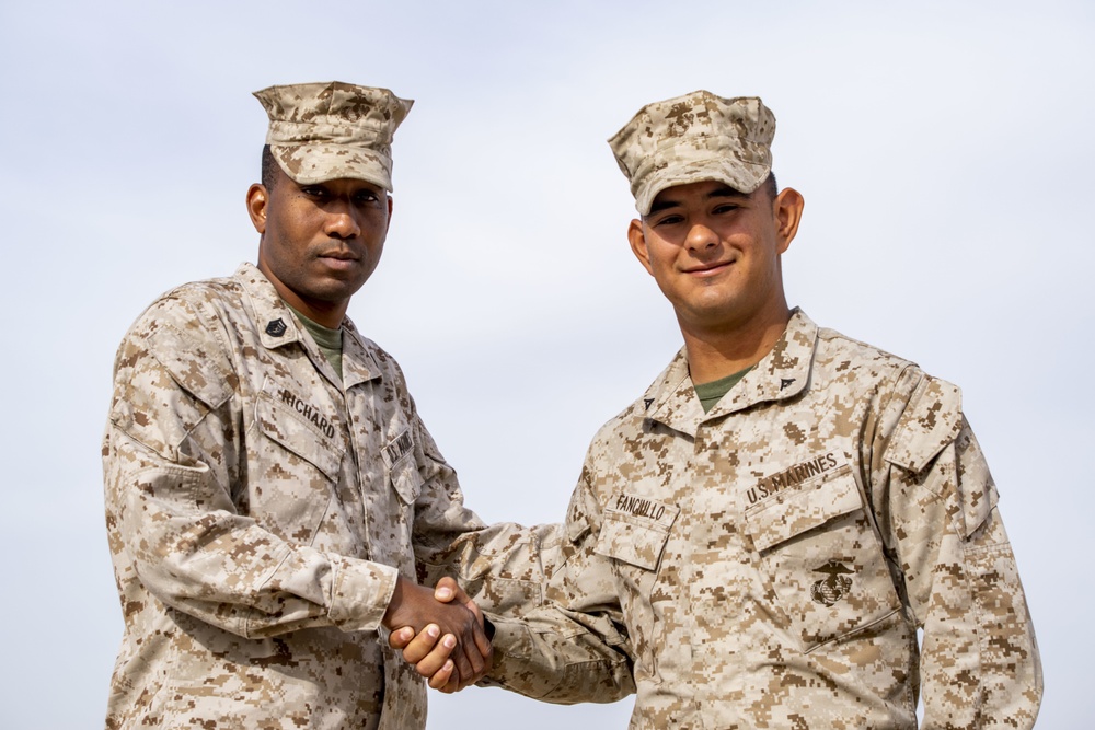 TF 51/5 Marine promoted to lance corporal