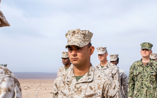 TF 51/5 Marine promoted to lance corporal