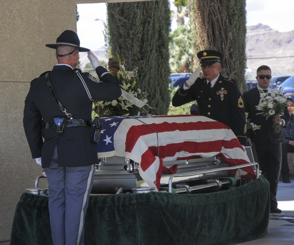 Honor Guard salutes 72nd Sodlier who died from cancer