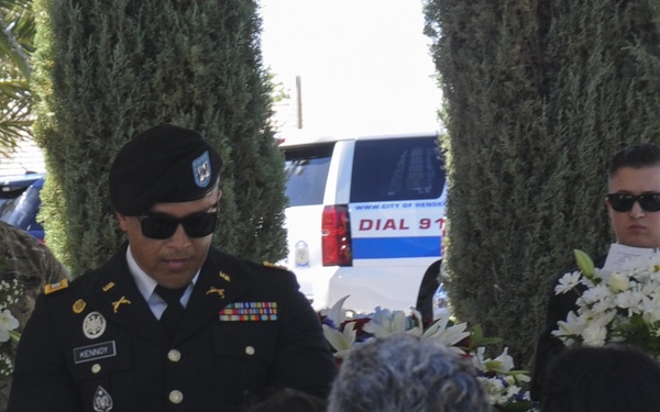 Nevada Guard, Nevada Highway Patrol bury, commemorate MP after courageous cancer fight