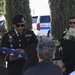 Folded flag presented to honor 72nd MP