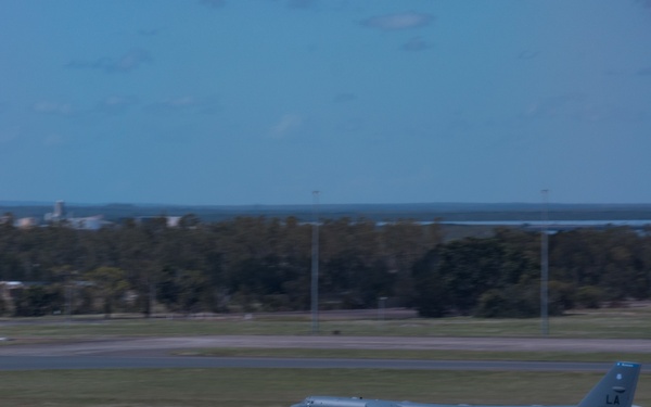 B-52 takes off at RAAF Darwin