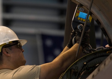 Ramstein C-130Js get the C-check treatment