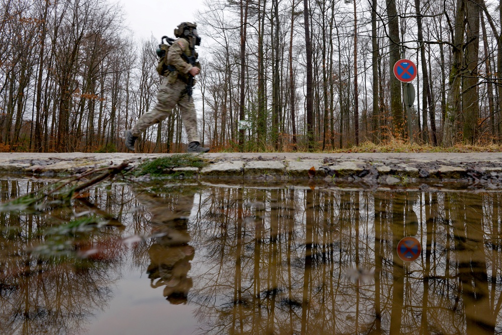 Special Forces Soldiers Physical Training in Germany