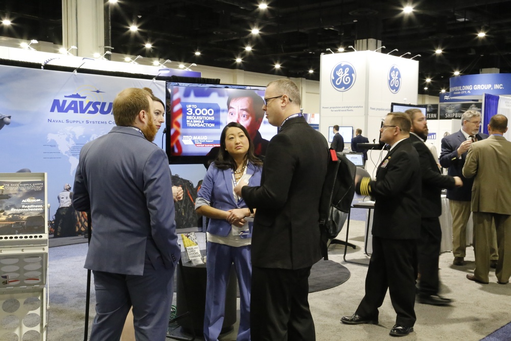 NAVSUP at Sea Air Space Expo 2018 in Booth #1205