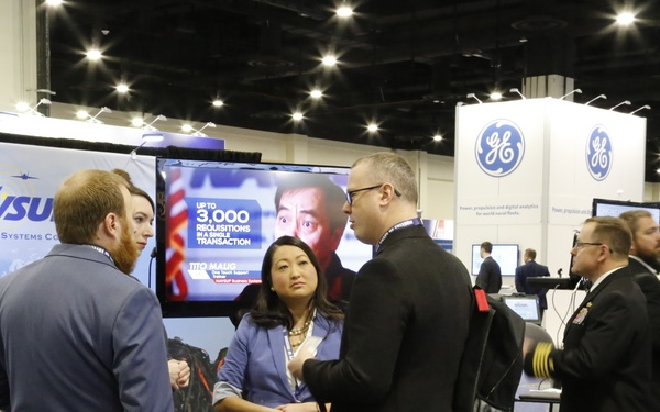 NAVSUP at Sea Air Space Expo 2018 in Booth #1205