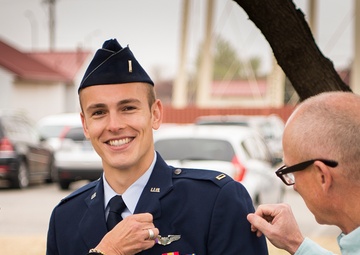 New Pilot has wings pinned on