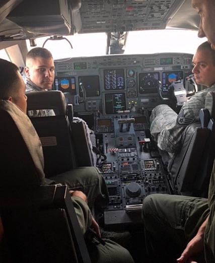 310th Airlift Squadron hosts a squadron tour