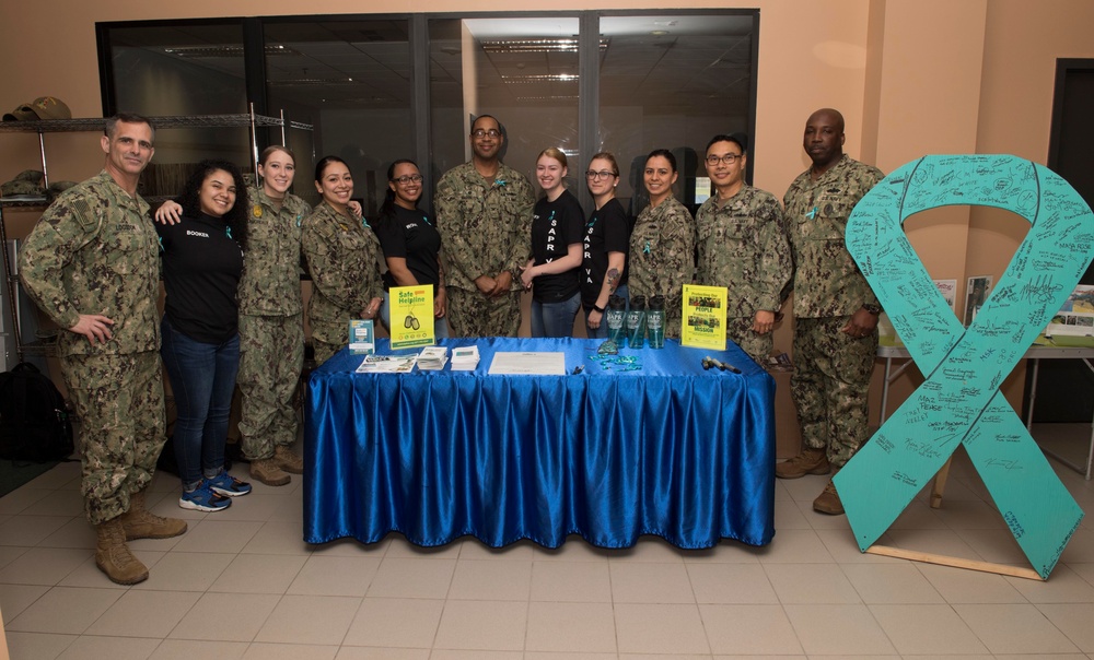 NSF Deveselu Holds SAAPM Proclamation Signing