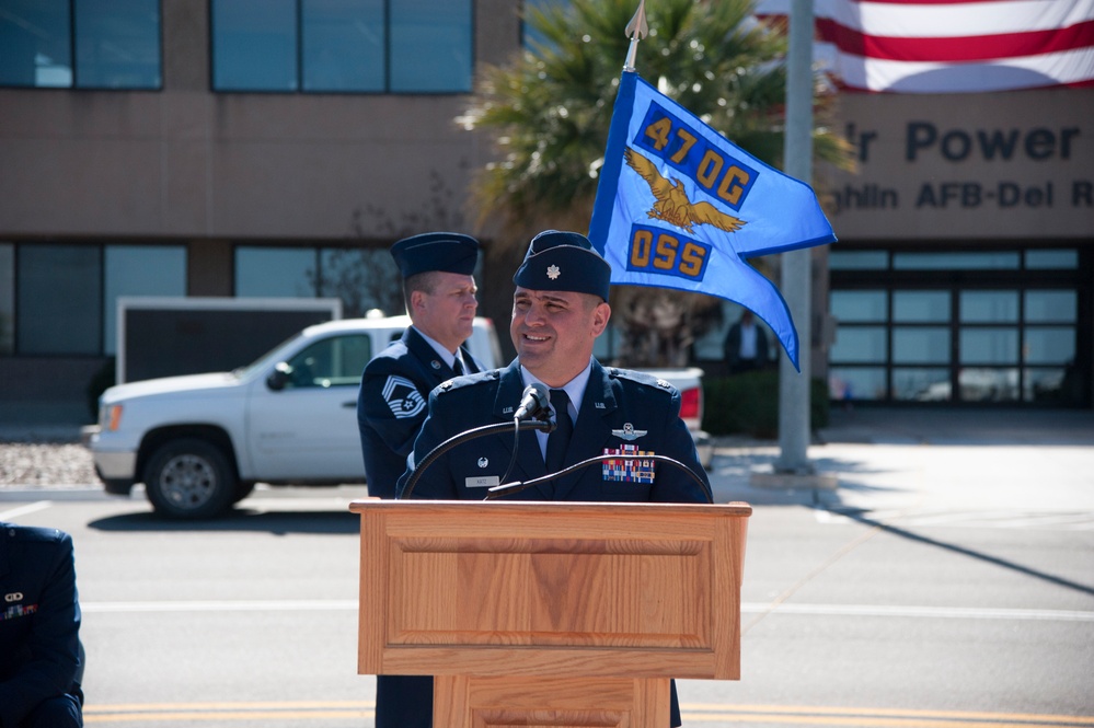 'Rattlers' welcome new commander