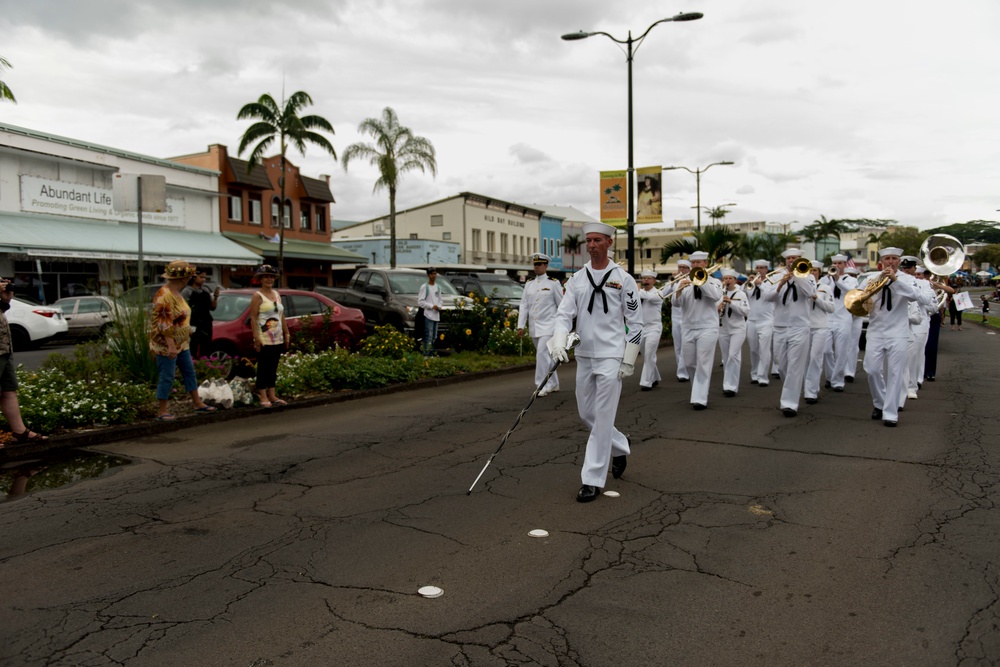 DVIDS Images U.S. Pacific Fleet Band Particpates in Merrie Monarch