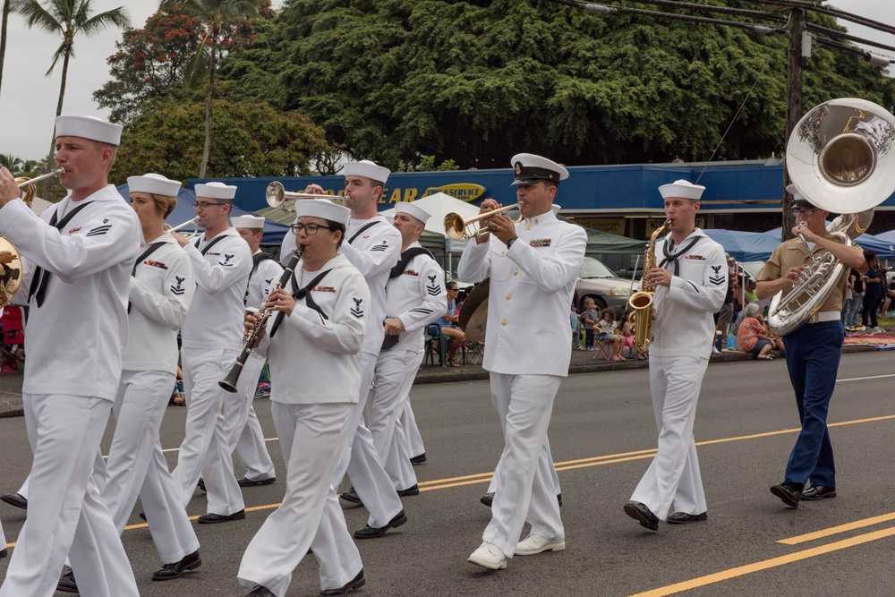 DVIDS Images U.S. Pacific Fleet Band Particpates in Merrie Monarch