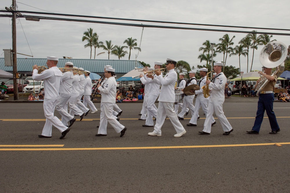 DVIDS Images U.S. Pacific Fleet Band Particpates in Merrie Monarch